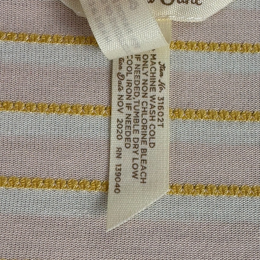 Matilda Jane Dream Chasers True Friend Top Striped Peach Womens Small S - Picture 5 of 10